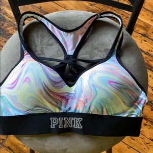 Pink Victoria’s Secret Sports Bra